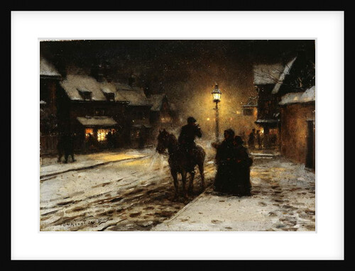 Arabian Shepherd and His Flock by Mark Fisher