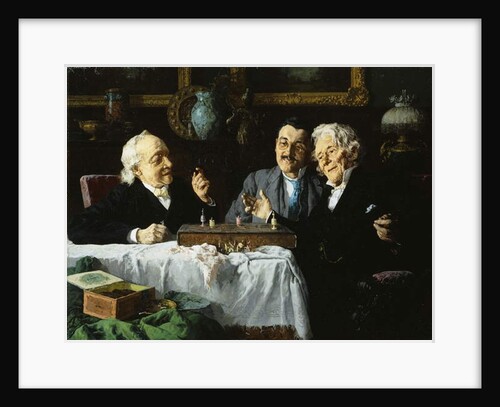 Chess Game by Louis Charles Moeller