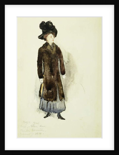 Aunt Ellen, 1910 by Charles Demuth