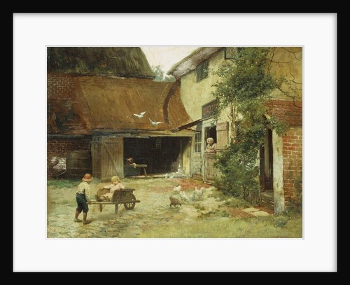 A Cottage in Brooklyn by James Wells Champney