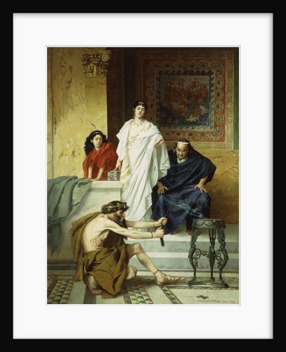 Preparing for a Sacrifice, 1877 by Edwin Howland Blashfield