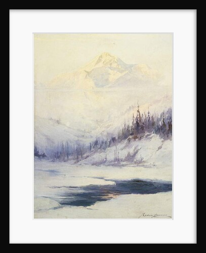 Winter Morning, Mount Mckinley, Alaska by Sidney Laurence