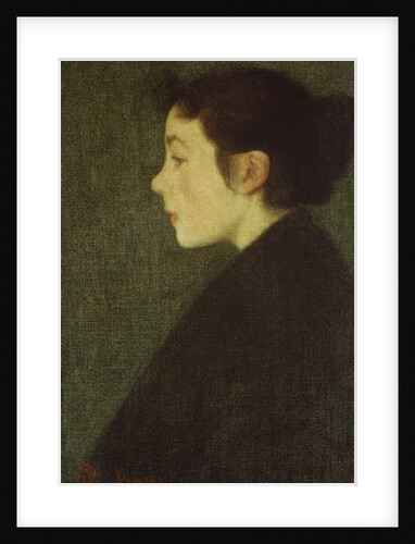 Venetian Profile, 1895 by Hermann Dudley Murphy