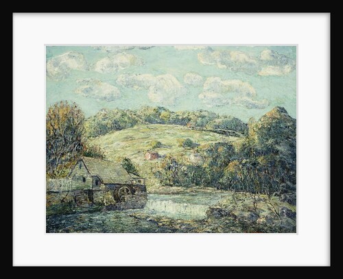 The Old Mill, Wilton, Connecticut by Ernest Lawson