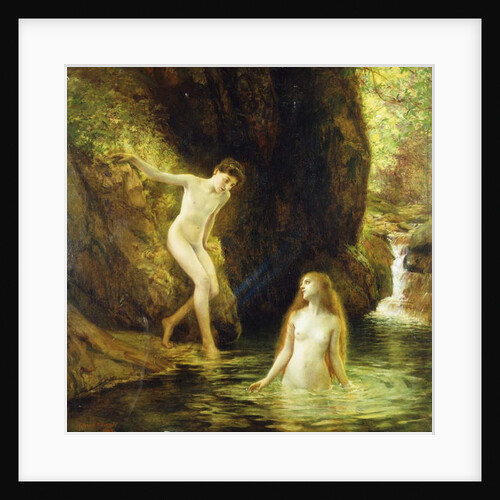 Daphnis and Chloe by Gustave Courtois