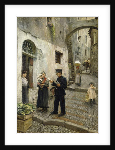 The Morning Post, 1913 by Paul Fischer