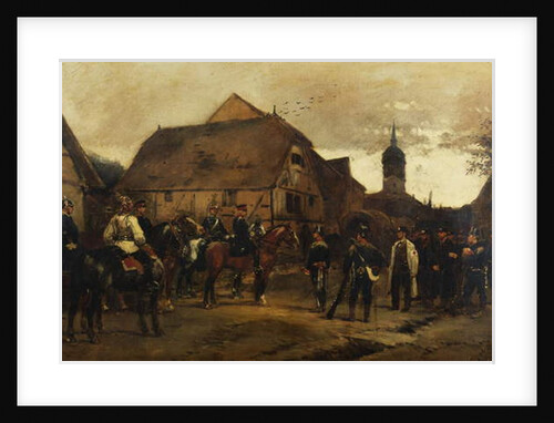 The Capture, 1878 by Jean-Baptiste Edouard Detaille