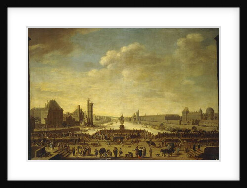 A View of Paris from the Point de la Cite by Theodor Matham
