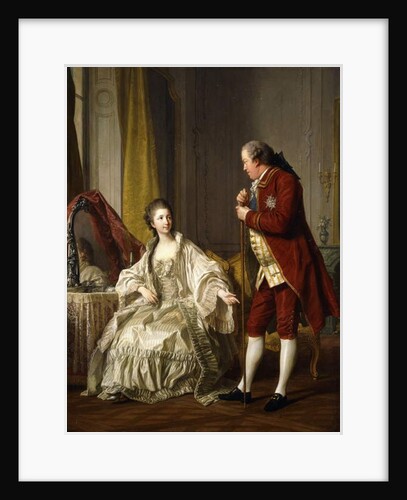 Double Portrait of the Marquis and Marquise de Marigny, 1769 by Louis Michel van Loo