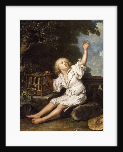 A Boy with an Empty Birdcage by Jean Baptiste Charpentier