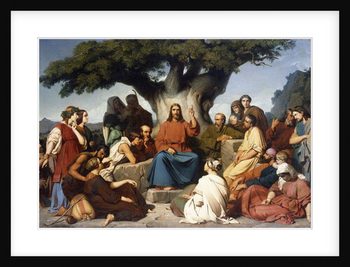 Surmon de Jesus-Christ sur la Montagne, 1844 by Edouard Louis Dubufe