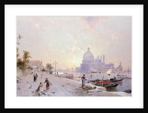 Saint Mary of Health, Venice: Santa Maria della Salute, Venice by Franz Richard Unterberger