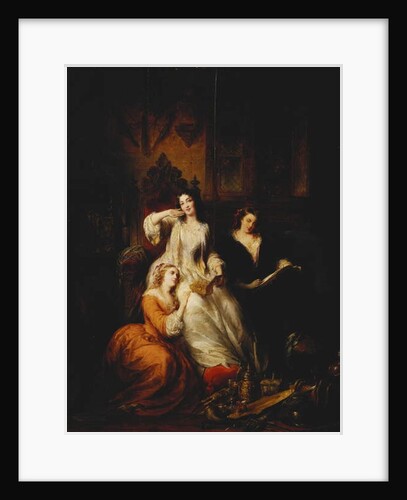 The Inheritance, 1851 by Edouard Ender