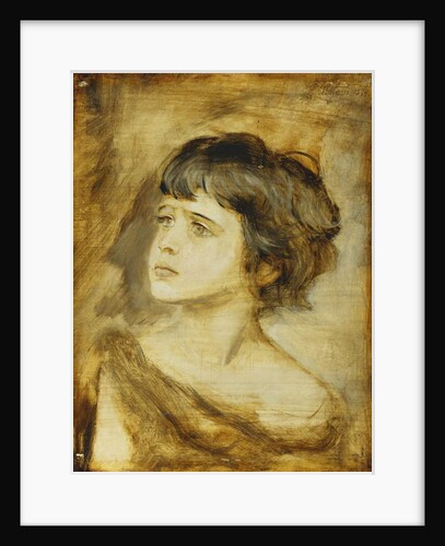 The Head of a Girl, 1879 by Franz Seraph von Lenbach