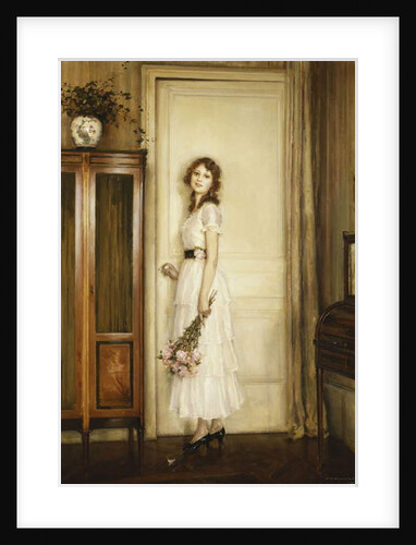 At the Doorway, 1932 by Jules Alexis Muenier