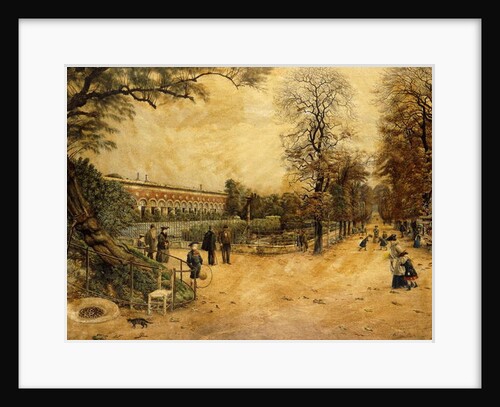 Les Jardins des Luxembourg, Paris, 1904 by Fernand Auguste Besnier