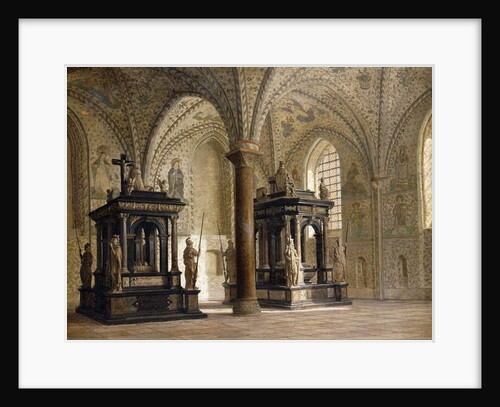 Roskilde Cathedral, Denmark, 1874 by Heinrich Hansen