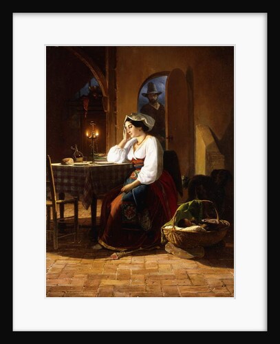 Late Home, 1854 by Jan Philip Koelman