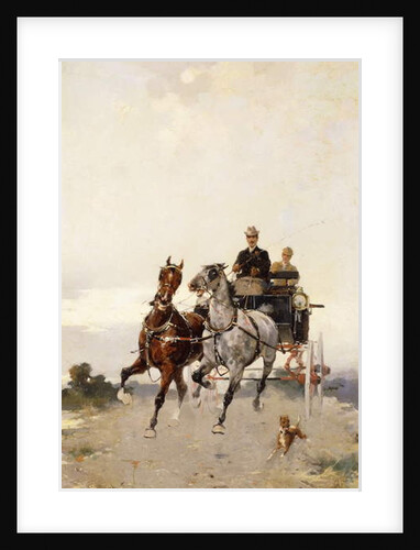 Trotting; Al Trotto by Alfredo Tominz