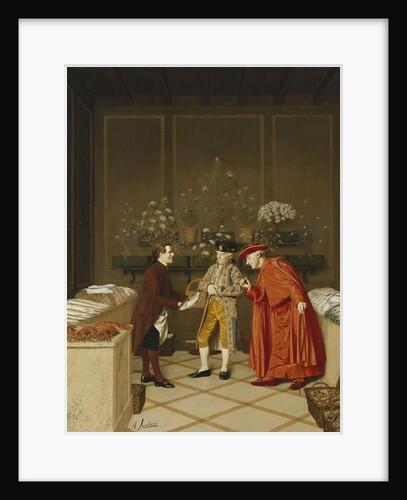 Fish Vendor; Il Venditore di Pesce by Andrea Landini