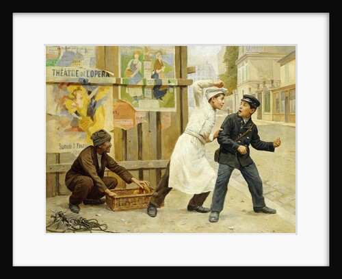 The Diversion by Paul Charles Chocarne-Moreau