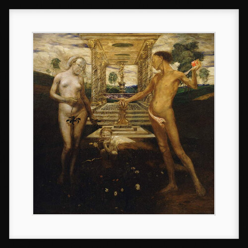 Adam and Eve, 1901-10 by Friedrich Stahl