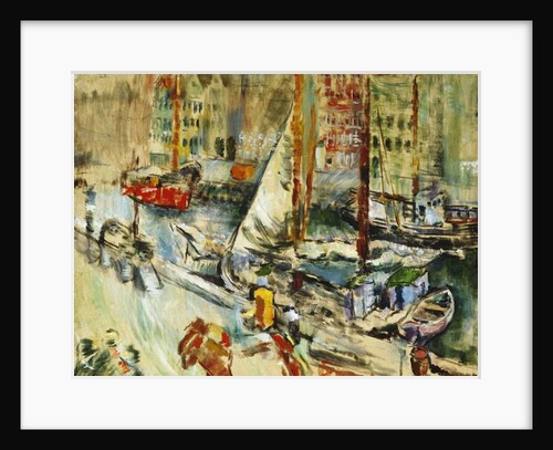 Fra Nyhavn, 1923 by Ludwig Karsten