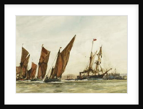 Above Woolich, 1906 by Charles Edward Dixon