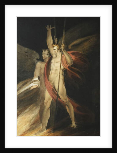 Satan Exulting by Richard Westall