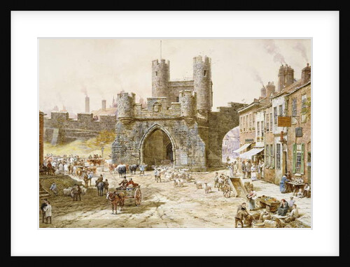 Walgate Bar, York by Louise Ingram Rayner