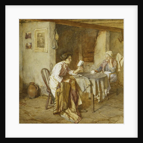 The Letter by Walter Langley