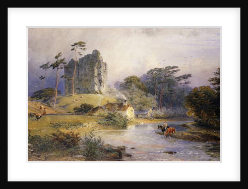 Thirlwall Castle, Northumberland by Henry George Hine