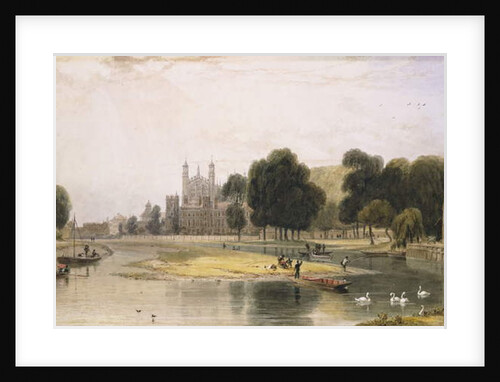 Eton Colleage, 1827 by William Daniell