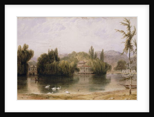 Scene on the Virginia Water, 1827 by William Daniell