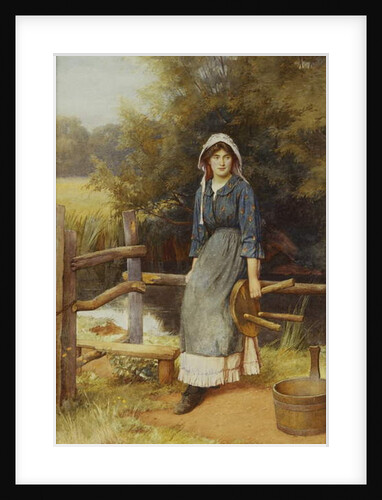 The Milkmaid, 1902 by Charles Edward Wilson