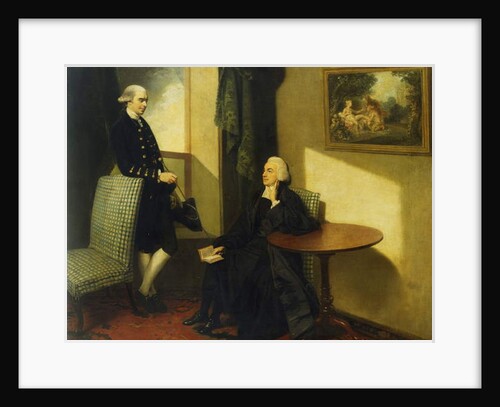 Double Portrait of the Reverend John Cocks and James Cocks by John Hamilton Mortimer