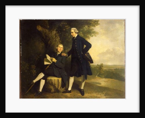 Double Portrait of Thomas Somers Cocks and Richard Cocks of Castleditch by John Hamilton Mortimer