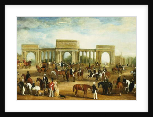Hyde Park Corner by John Jnr. Ferneley