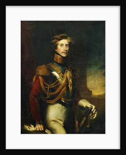 Portrait of Arthur Vansittart, Three-Quarter Length, in the Uniform of the Life Guards by James Godsell Middleton