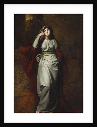 Il Penseroso, or Melancholy: A Female Figure by George Romney