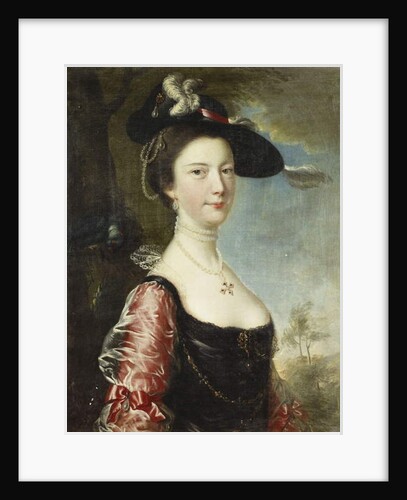 Portrait of His Wife, Anne by Joseph Wright of Derby