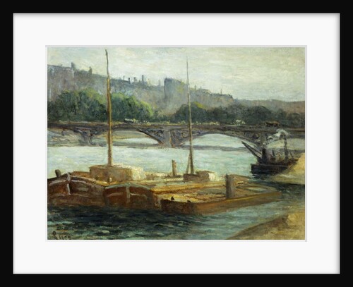 Boats at Groix; Bateaux a Groix by Paul Signac