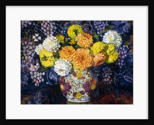 Vase of Flowers; Vase de Fleurs, 1907 by Theo van Rysselberghe