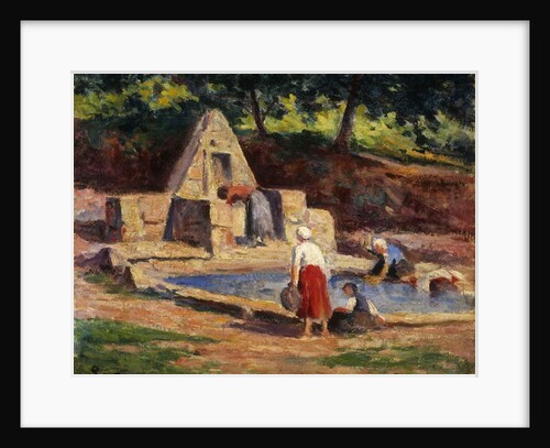 Laundry Maids, Kermouster; Kermouster, Les Lavandieres, 1914-1915 by Maximilien Luce