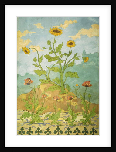 Sunflowers and Poppies; Soucis et Pavots, 1899 by Paul Ranson