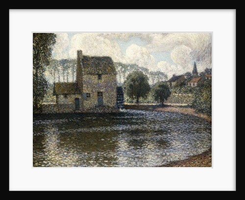 The Grey Windmill; Le Moulin Gris, 1914 by Henri Eugene Augustin Le Sidaner