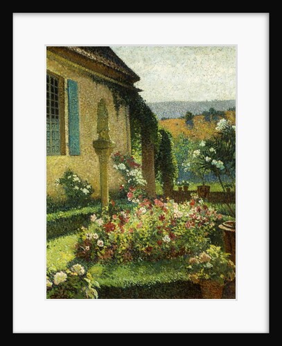 The Artist's Garden; le Jardin de l'Artiste by Henri Jean Guillaume Martin
