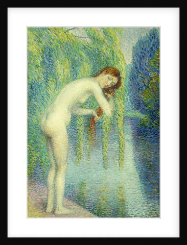 Bather Washing her Hair; Baigneuse Se Lave les Cheveux, 1903 by Hippolyte Petitjean