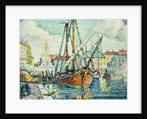 The Port of St. Tropez; Le Port de St. Tropez, 1923 by Paul Signac