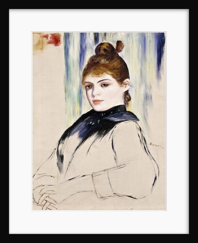 Jeune Fille au Chignon, 1882 by Pierre Auguste Renoir